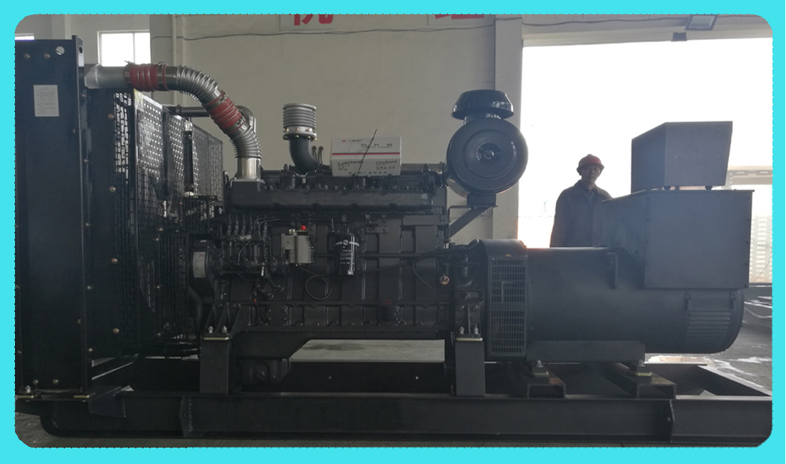 珀金斯动力上柴系列300kw柴油发电机组出货成功